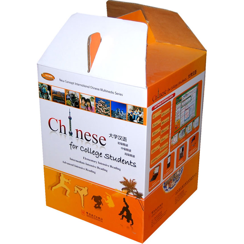 Title：University Chinese Beginner Level, Middle Level, High Level : 8 Student Books+ 12 Workbooks + 3 Teacher books + 8 CD-ROMS 大学汉语初级、中级、高级精读套装